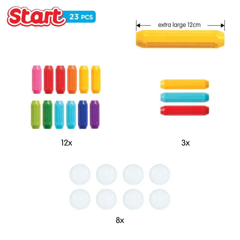 SmartMax SMX309 Magnetic Building Toy – 23 Pieces