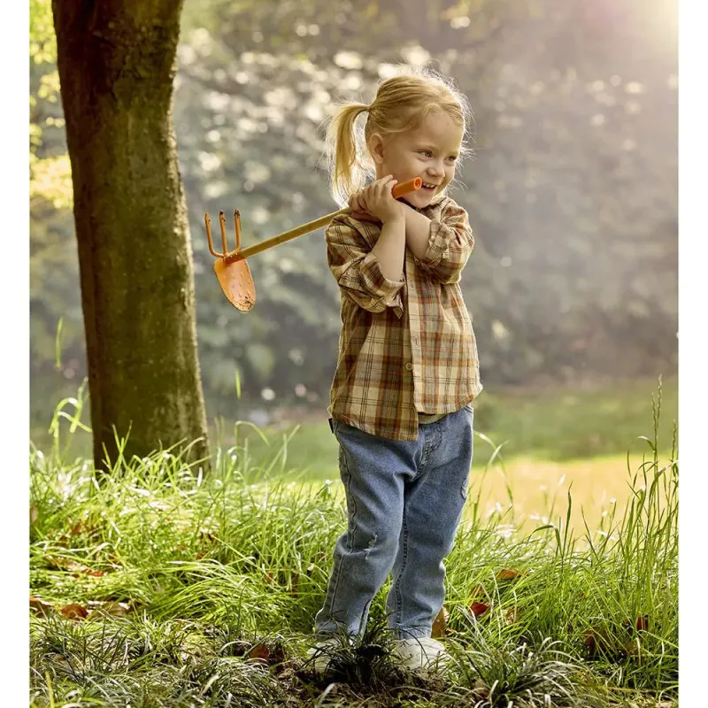 Hape Double Garden Hoe – Kids Outdoor Toy 4+ Years