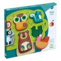 Djeco Puzzle Oski – Puzzle Forêt en Bois