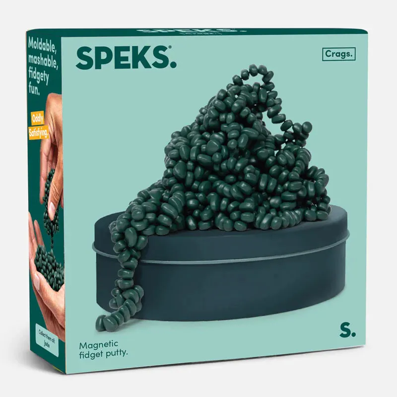 Crags magnetic putty for adults – sensory stress relief | Getspeks
