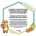 Cozy stickers - Mes petites boutiques