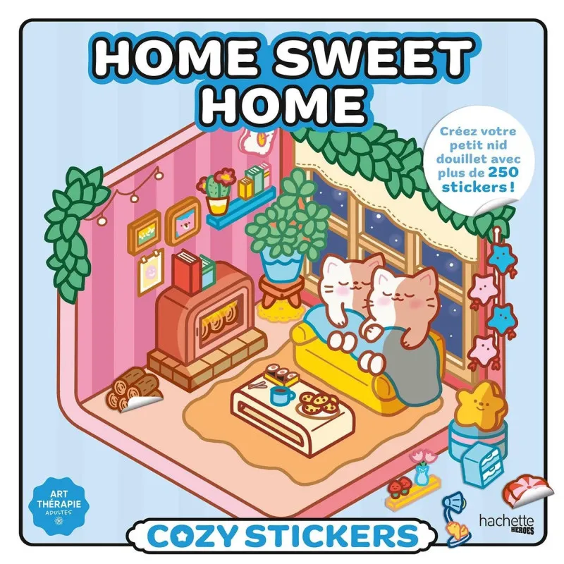Cozy stickers - Home sweet home
