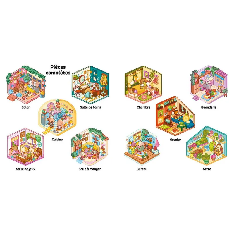 Cozy stickers - Home sweet home