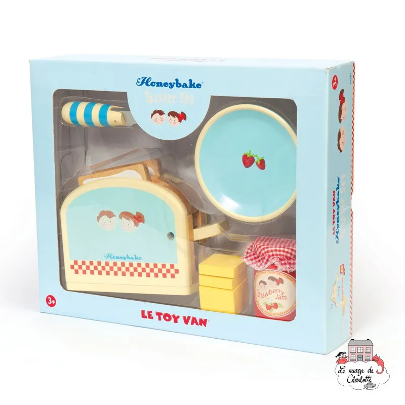 Toaster Set - LTV-TV287 - Le Toy Van - Kitchens and stores - Le Nuage de Charlotte