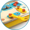 Djeco Bricotoo DJ05530 – Compact Workbench 18 pcs