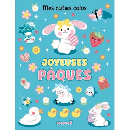 Livre de Coloriage - Mes Cuties Colos - Joyeuses Pâques