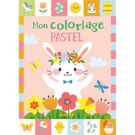 Livre de Coloriage - Mon coloriage pastel Pâques