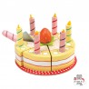 Vanilla Birthday Cake - LTV-TV273 - Le Toy Van - Play Food - Le Nuage de Charlotte