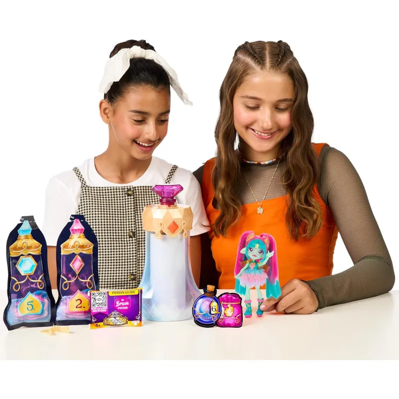 Magic Mixies Pixlings Amber the Dragon magical doll