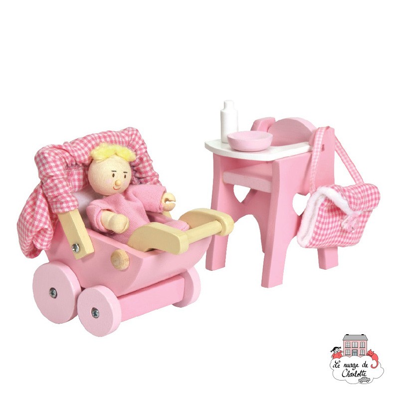 Nursery Set - LTV-ME044 - Le Toy Van - Doll's Houses - Le Nuage de Charlotte
