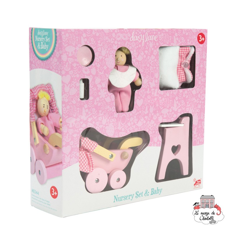 Nursery Set - LTV-ME044 - Le Toy Van - Doll's Houses - Le Nuage de Charlotte