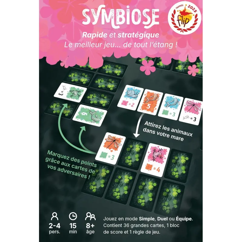 Symbiose jeu de cartes stratégique Subverti
