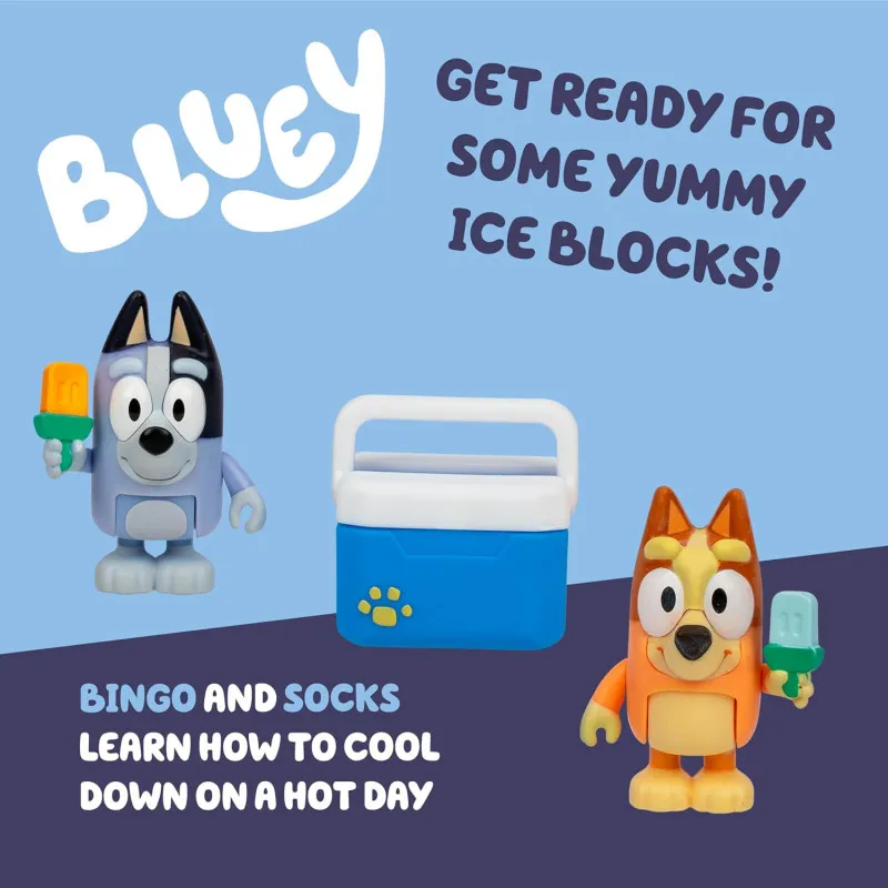 Bluey Glaces – Figurines Moose Toys