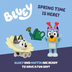 Bluey Vive le Printemps – Figurines Moose Toys
