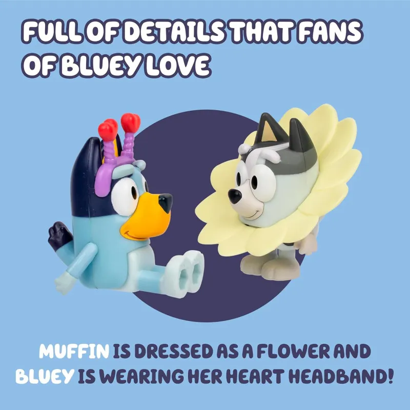 Bluey Vive le Printemps – Figurines Moose Toys