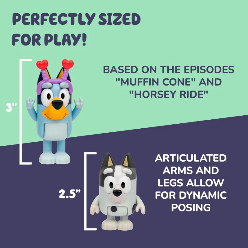 Bluey Vive le Printemps – Figurines Moose Toys