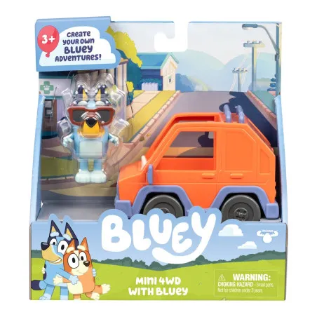 Bluey 4x4 avec Bluey – Véhicule Moose Toys