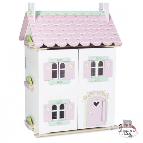 La Maison Joli Coeur (meublée) - LTV-H126 - Le Toy Van - Maisons de poupées - Le Nuage de Charlotte