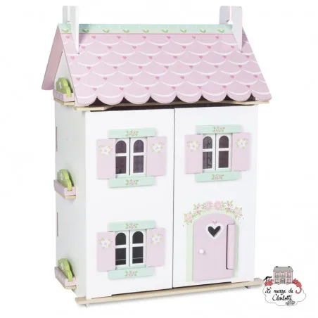 Sweetheart Cottage (with furniture) - LTV-H126 - Le Toy Van - Doll's Houses - Le Nuage de Charlotte