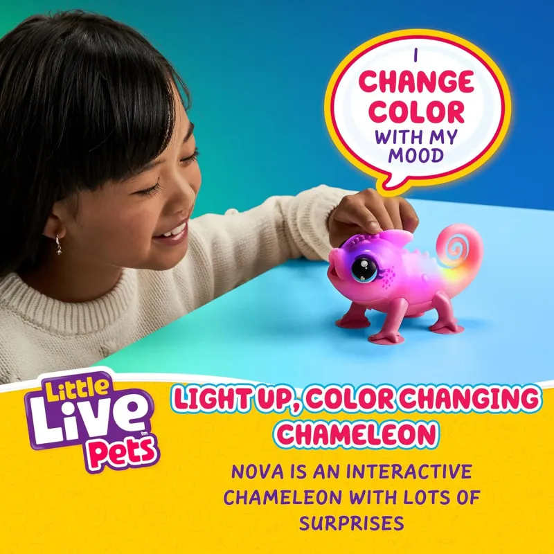 Little Live Pets Lil' Chameleon Nova interactif