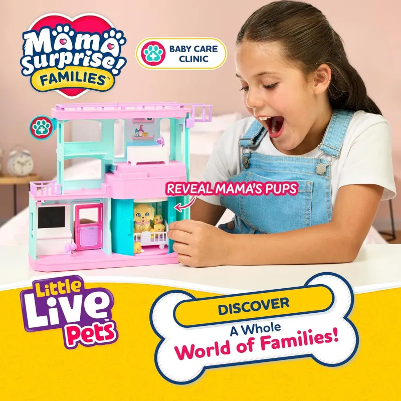 Little Live Pets Baby Care Clinic – Mama Surprise Families