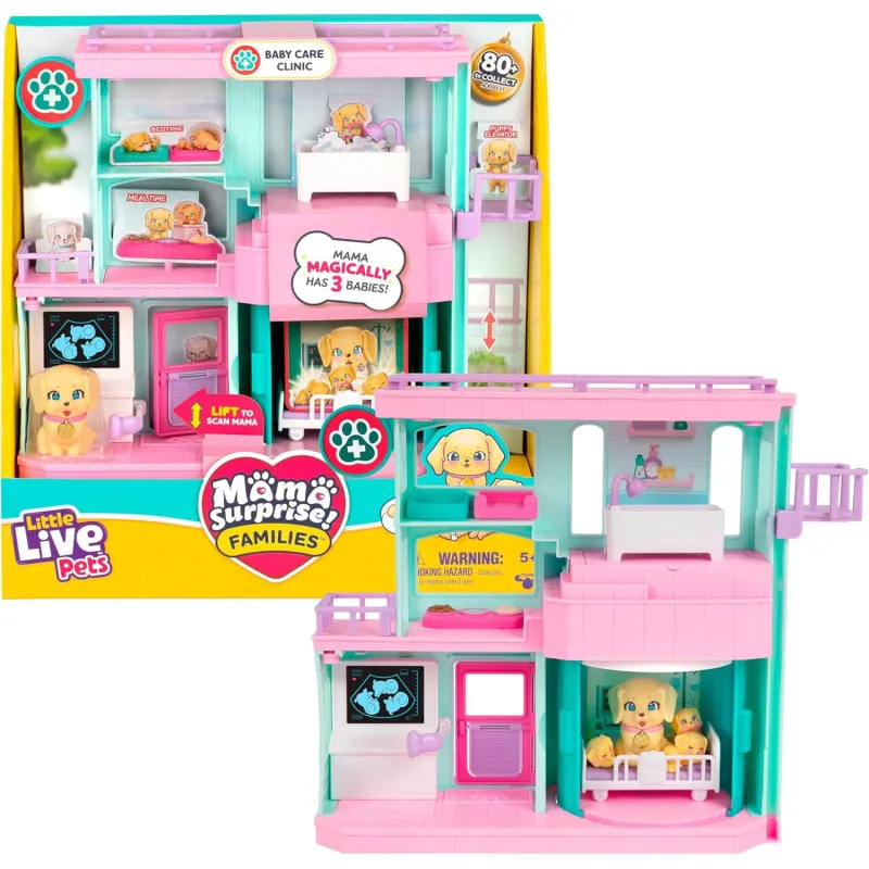 Little Live Pets Baby Care Clinic – Mama Surprise Families