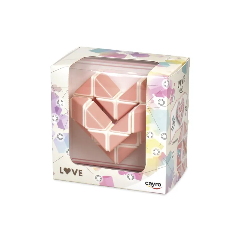 Casse-tête Cayro Love rose – Puzzle rotatif 6+