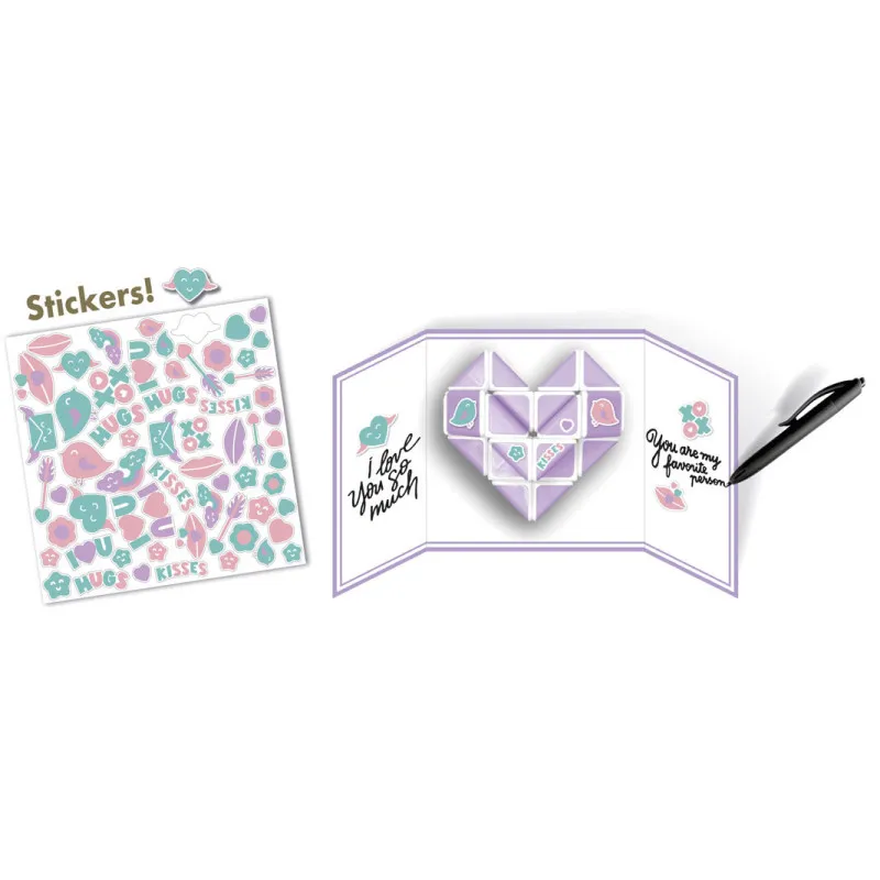 Casse-tête Cayro Love mauve – Puzzle rotatif 6+