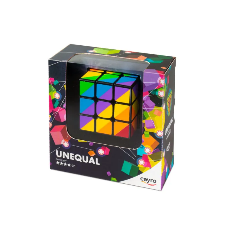 Cube casse-tête Cayro Unequal 3x3 - Puzzle 6+