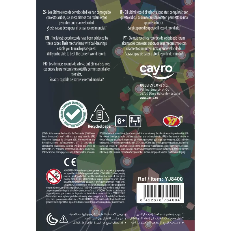 Yeet Ball Cayro – Casse-tête sphérique 6+