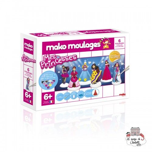 mako moulages - My princesses - MAK-39017 - Mako Créations - Plaster casts - Le Nuage de Charlotte