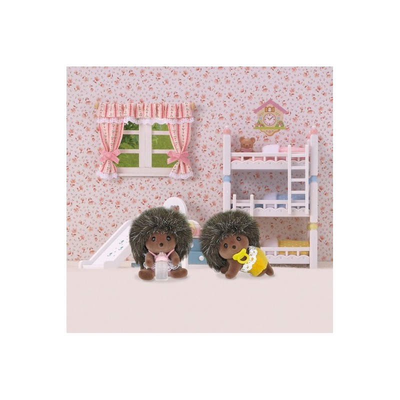 Hedgehog Twins - EPO-5218 - Epoch - Sylvanian Families - Le Nuage de Charlotte