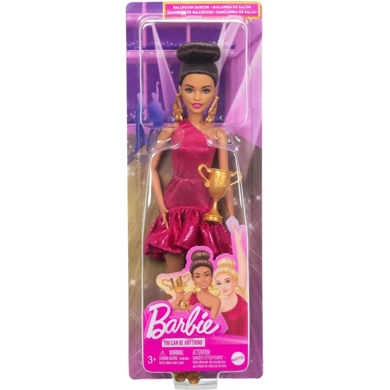 Barbie Ballroom Dancer Doll with Trophy Brunette