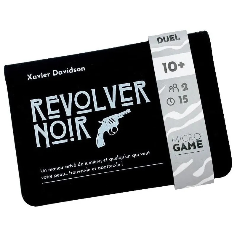 Revolver Noir – Jeu duel 2 joueurs Matagot