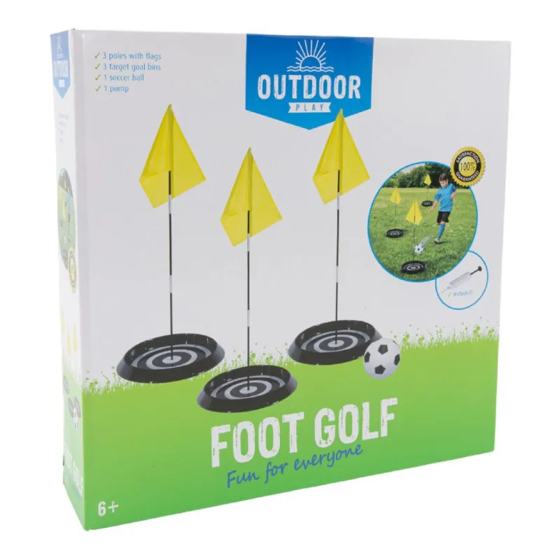 Outdoor Play Foot Golf - Soccer Golf Outdoor Game