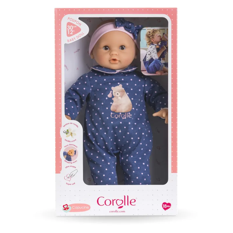 Corolle Bébé Calin Capucine Ourson 30 cm dès 18 mois