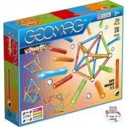 Geomag Confetti 35 - GEO-351 - Geomag - Magnetic elements - Le Nuage de Charlotte