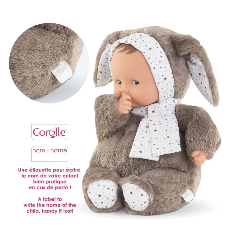 Corolle Babilapin Bunny Comforter Newborn
