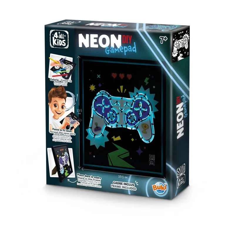Buki Neon Gamepad – LED Neon Frame Creative Kit