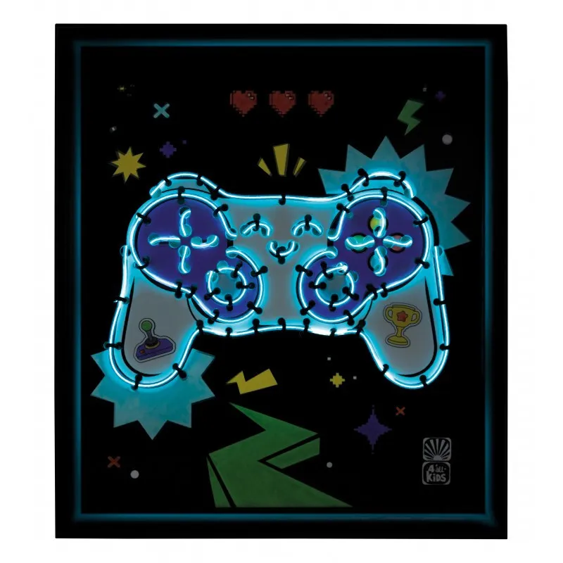 Buki Neon Gamepad – LED Neon Frame Creative Kit