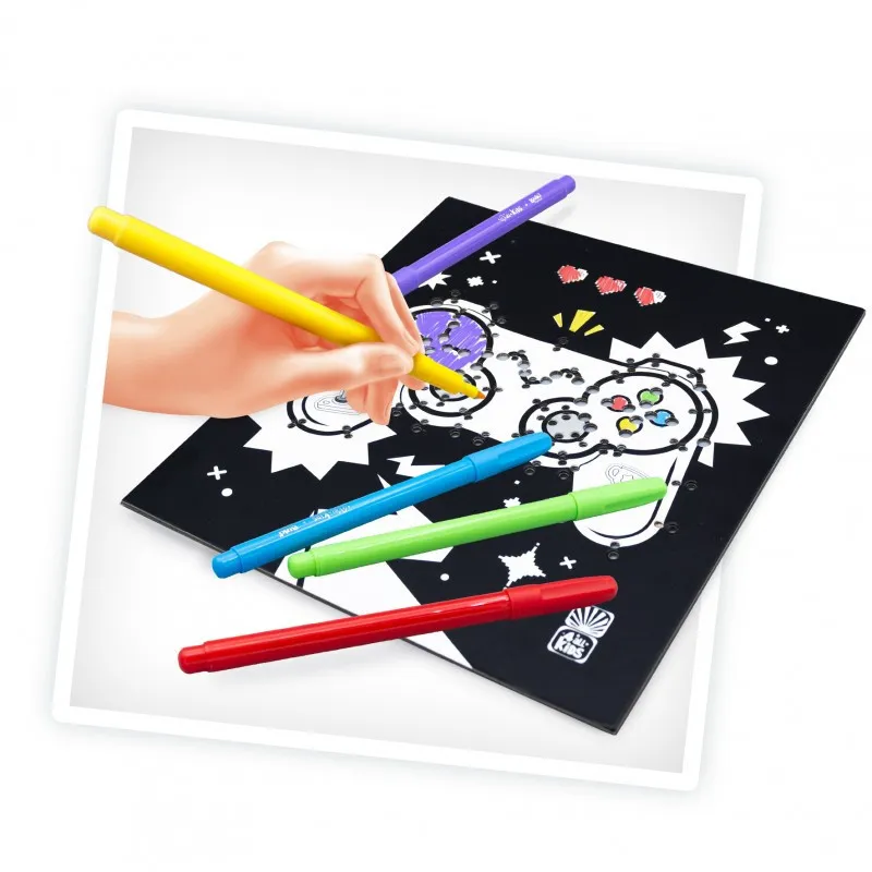 Buki Neon Gamepad – Cadre néon créatif