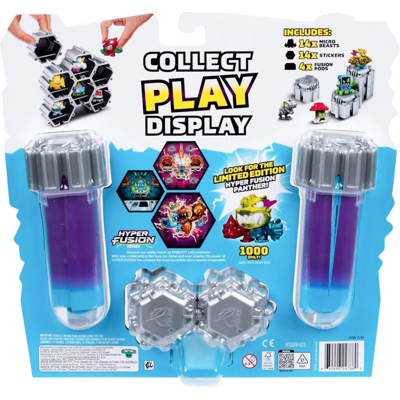 MrBeast Lab Swarms 14 Micro Beasts Jumbo Pack
