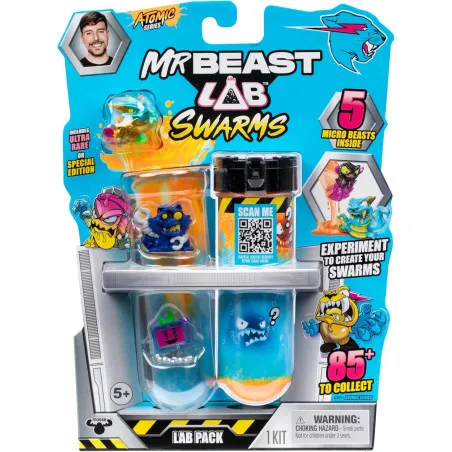 MrBeast Lab Swarms 5 Micro Beasts collectible pack