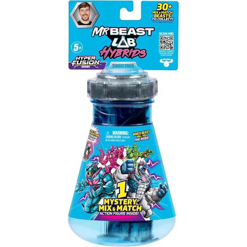 MrBeast Lab Hybrids mystery mix and match figure