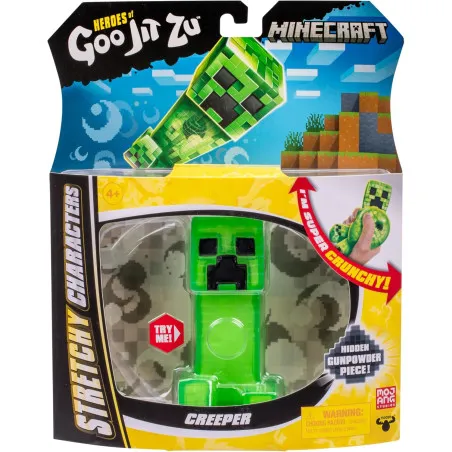 Goo Jit Zu Minecraft Creeper stretchy figure