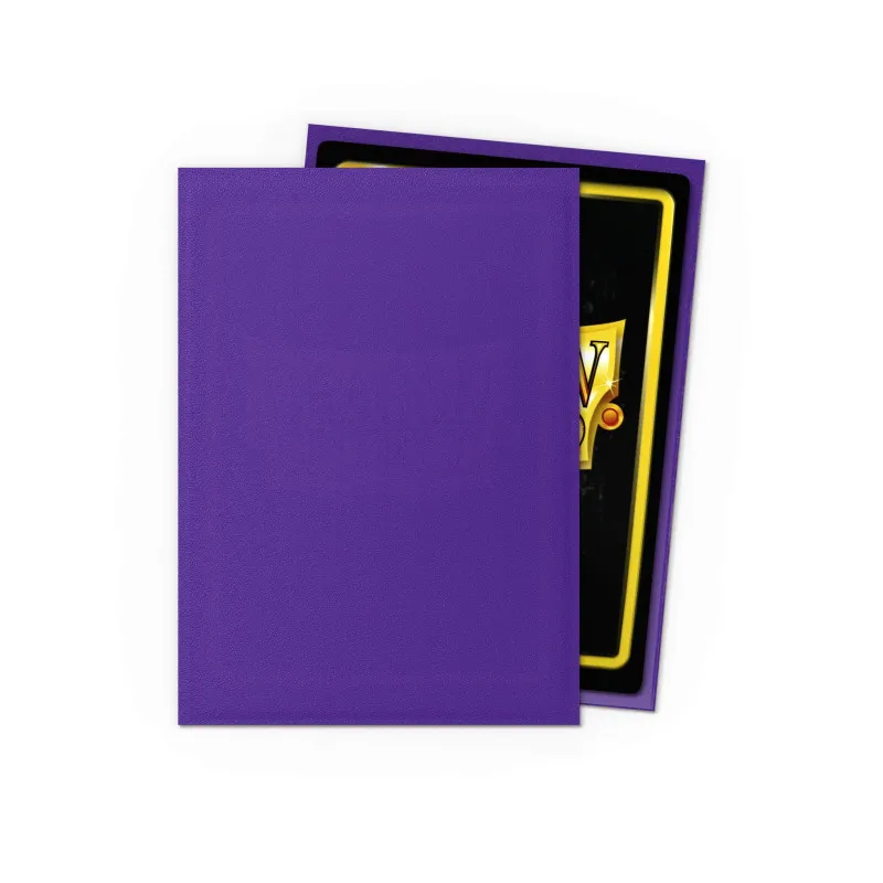 Dragon Shield Matte Purple Sleeves | 100 TCG Card Sleeves