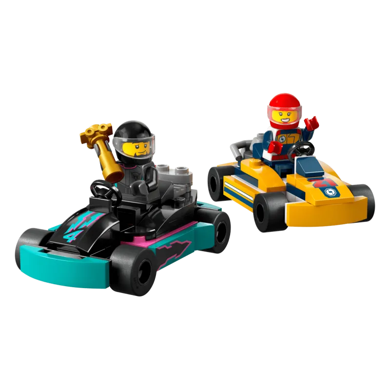 LEGO City Karts et pilotes de course 60400 voiture enfant