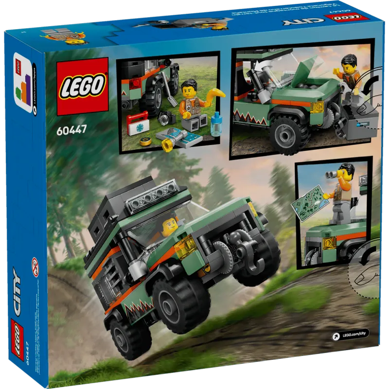 LEGO City Off-Road 4x4 Mountain Truck 60447 Toy 6+