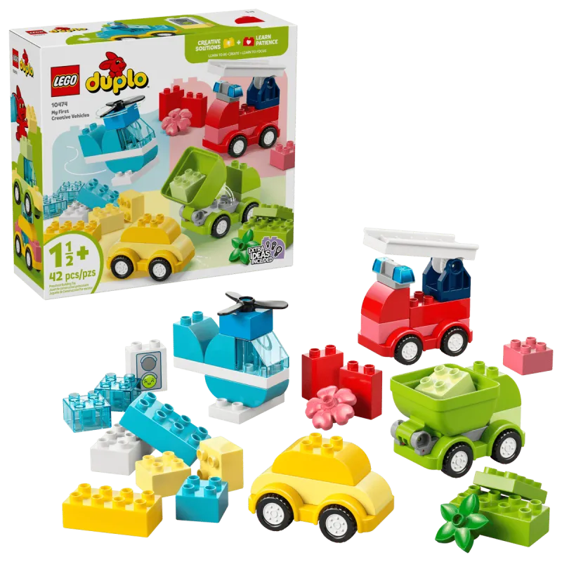 LEGO DUPLO 10474 Creative Vehicles - Toddlers 18 Months+