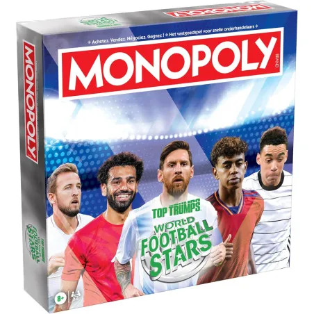 Monopoly World Football Stars - Édition FR/NL dès 8 ans